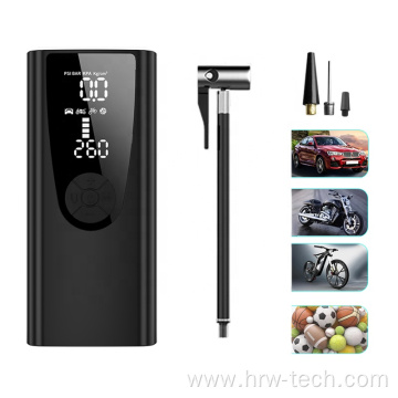 Portable Cordless Car Tire Inflator with Gauge